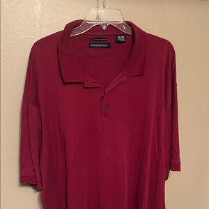 Men's Classic Burgundy Polo Shirt